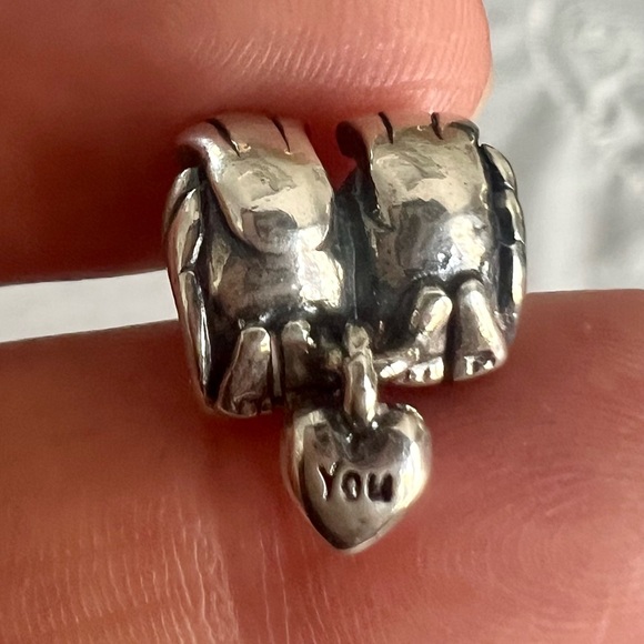 Pandora 9.25 necklace and charm - Picture 2 of 5